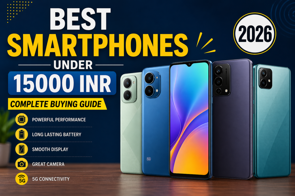 Best smartphone under 15000 INR in 2026