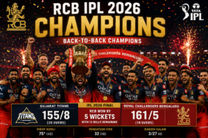 RCB IPL 2026 Champions: Virat Kohli Leads Bengaluru to Historic Title Win